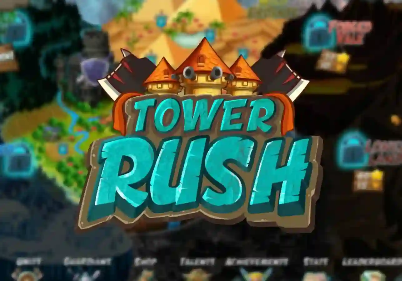 Tower Rush Casino Game Interface